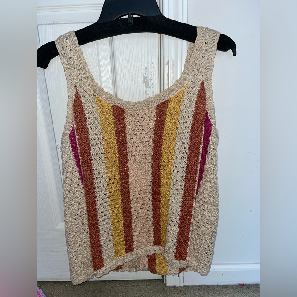 Multi Color Sweater Vest - Picture 2 of 2